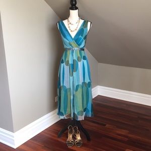 Silk Saja Midi dress